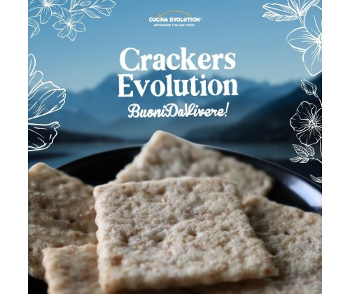 CRACKERS EVOLUTION CON ROSMARINO DA 200 g
