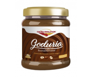 GODURIA – NOCCIOLE DEL PIEMONTE IGP E CACAO MAGRO, DA 250 G  - 1